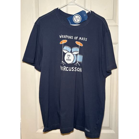 Life is Good “weapons of mass percussion” size large NWT‎ - Picture 1 of 3